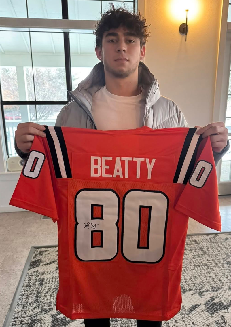 Hank Beatty Signed Jersey