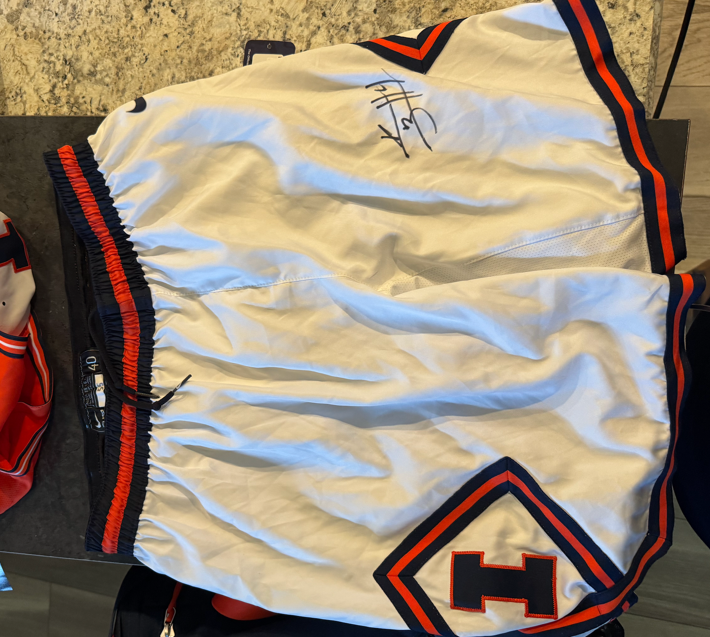 Kylan Boswell Autographed Team Shorts