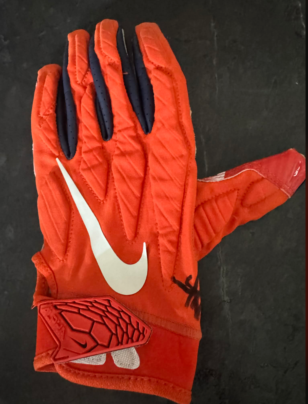 Johnny Newton Game Used Signed Glove