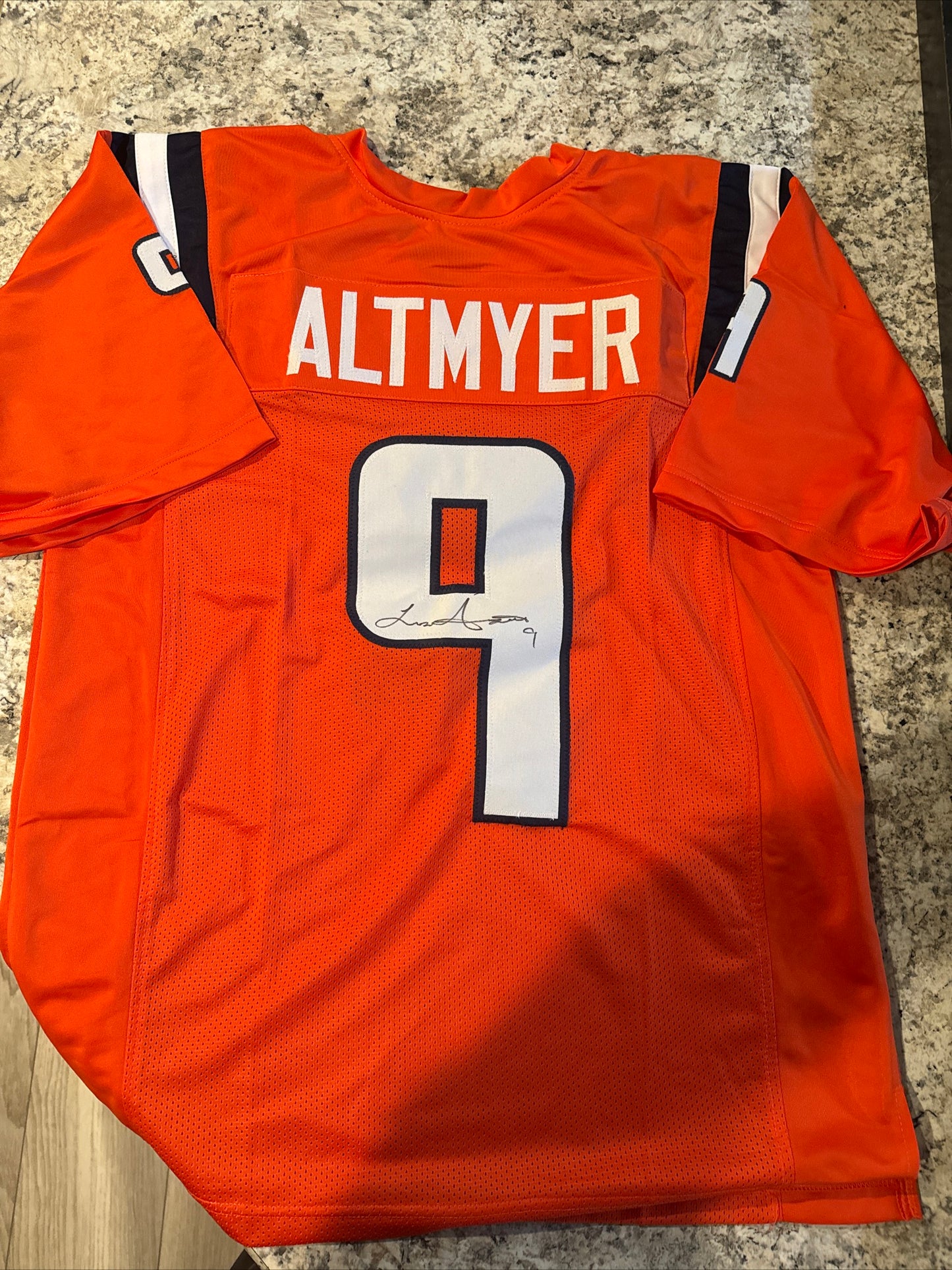 Luke Altmyer Signed Jersey