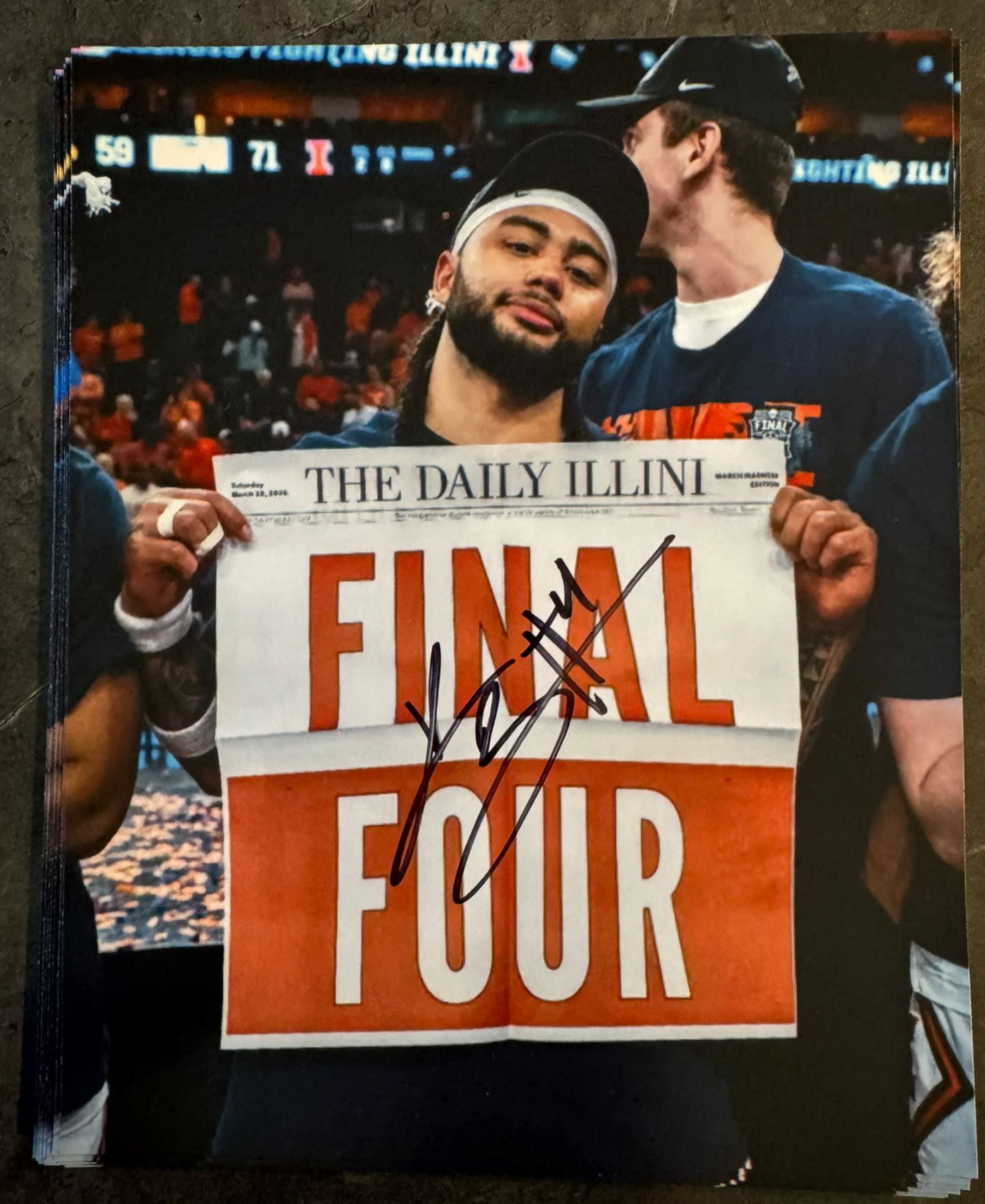 Kylan Boswell 8x10 Autograph