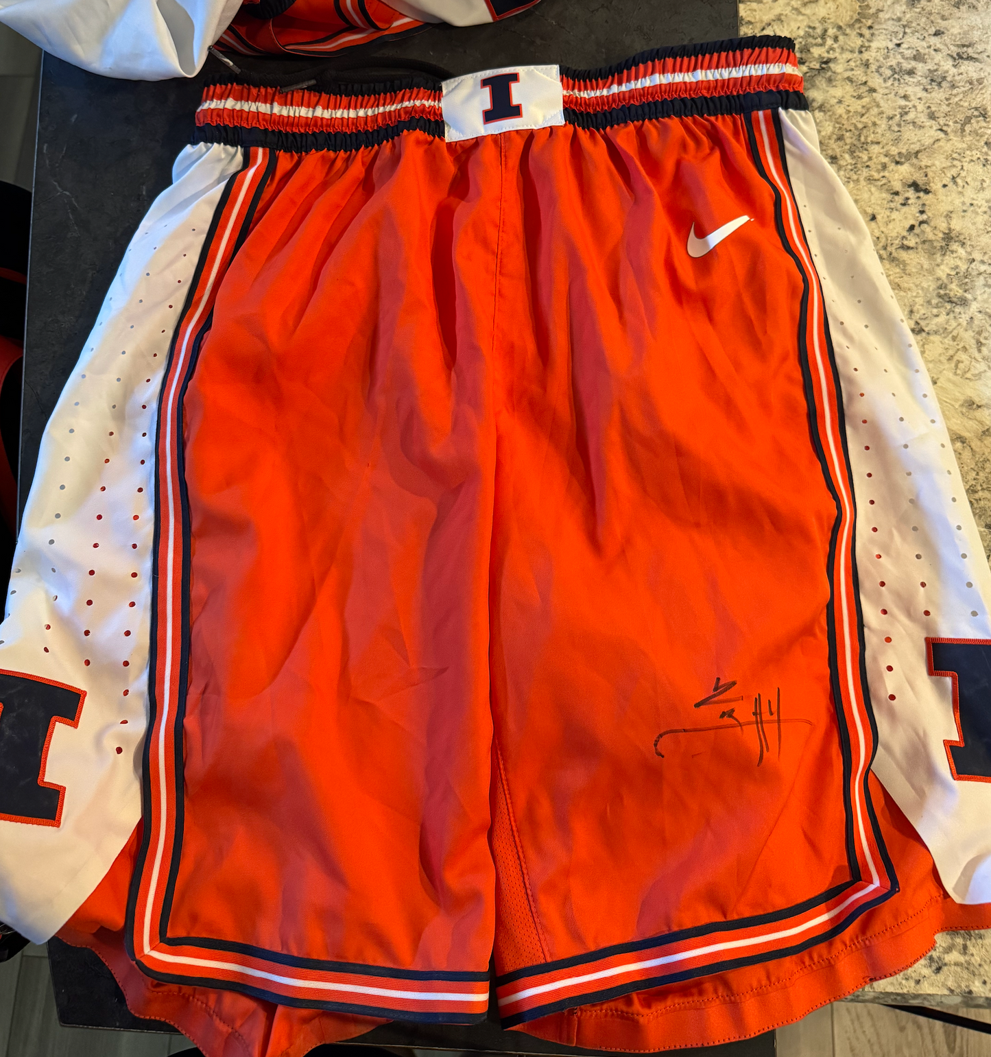 Kylan Boswell Signed Game Shorts