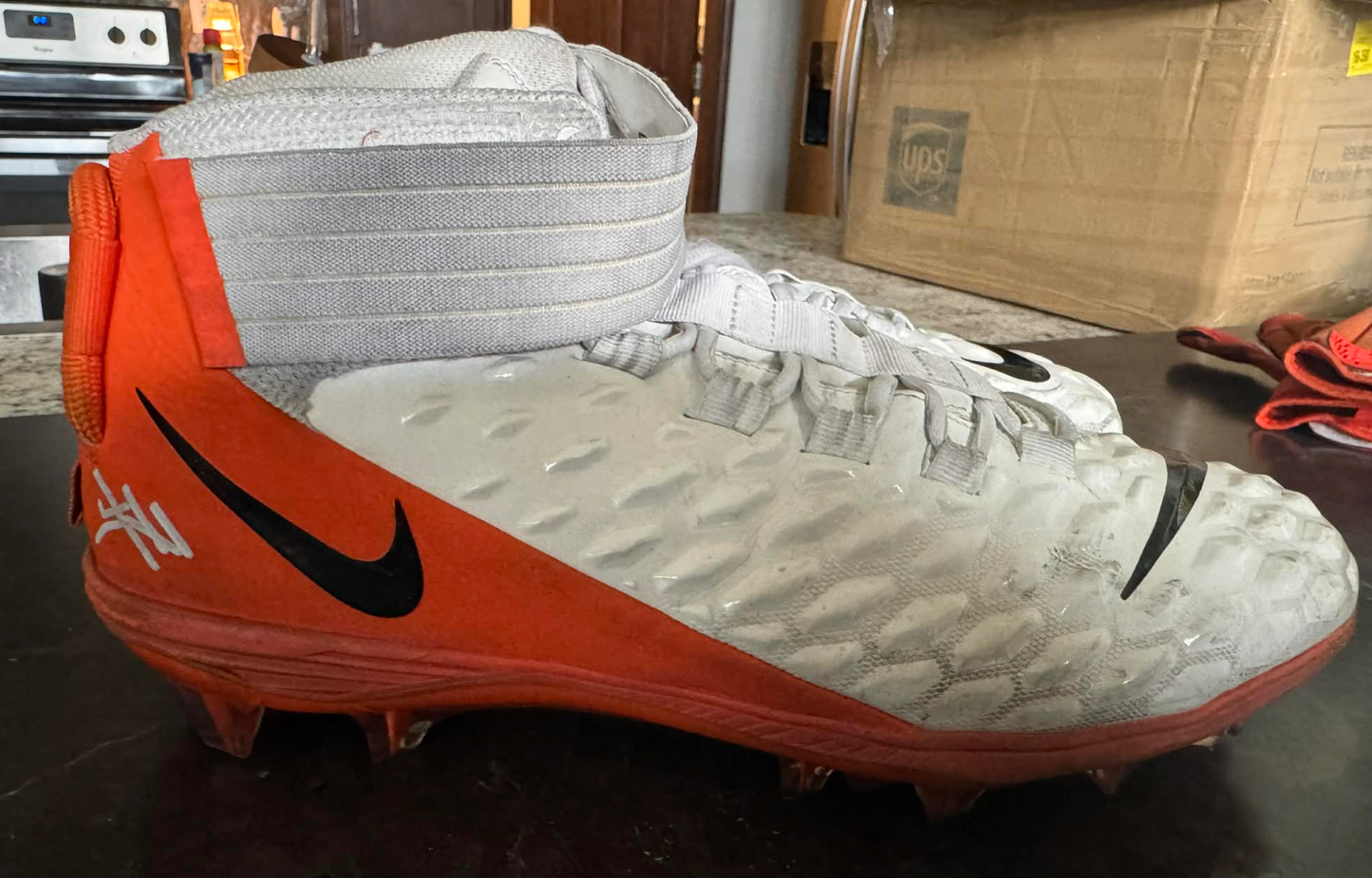 Johnny Newton Game Used Signed Cleats