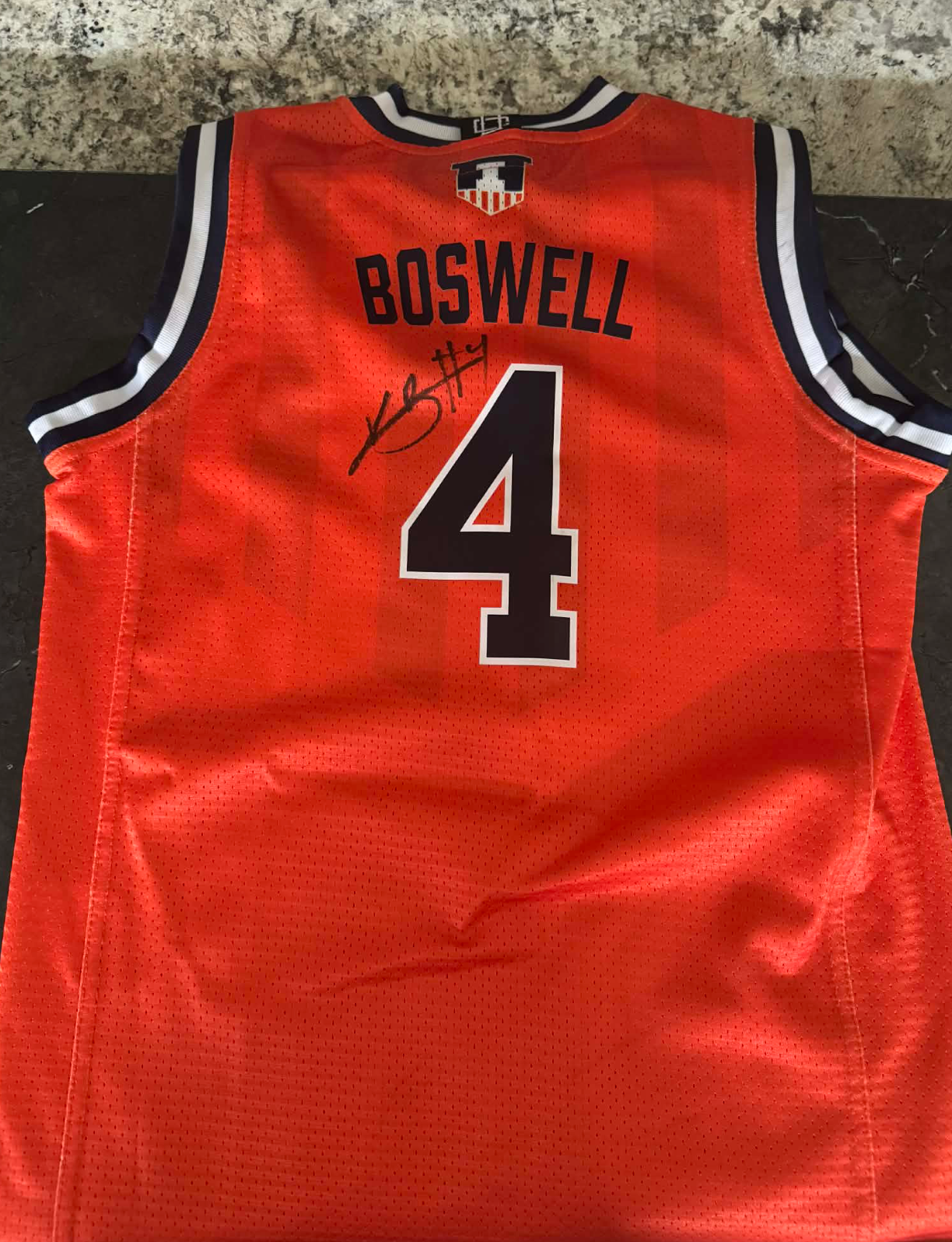 Kylan Boswell Signed Jersey
