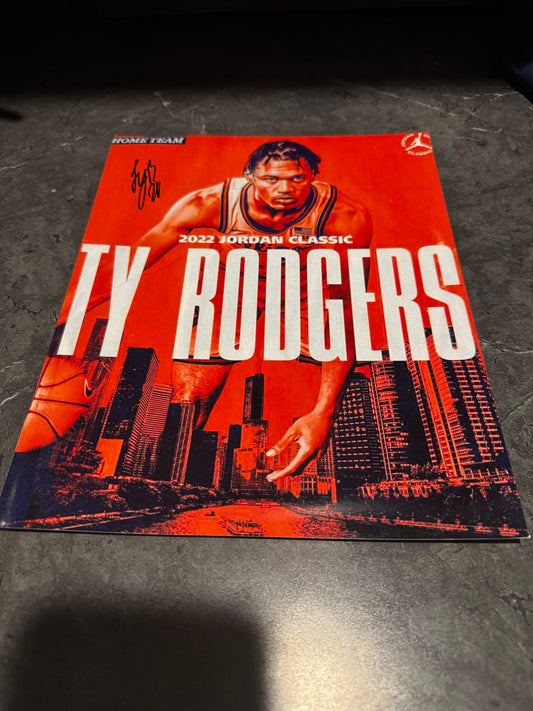 Ty Rodgers Signed 8x10